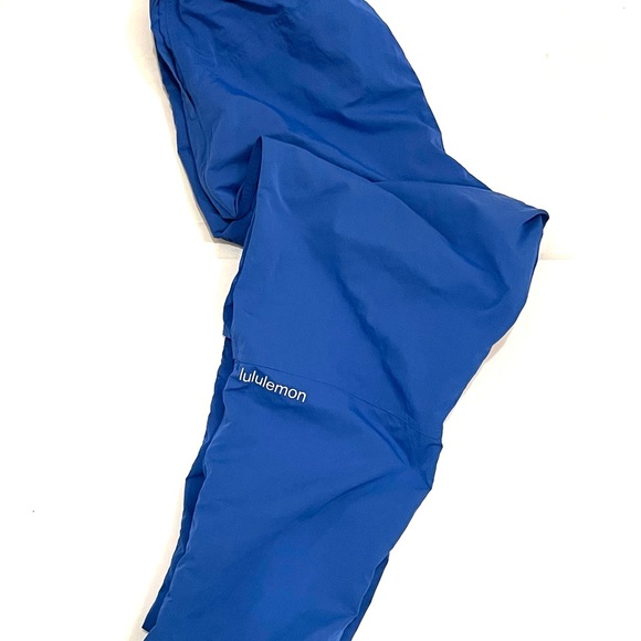 LULULEMON Break The Mold High Rise Crop Pants Blue 6 - Picture 7 of 8